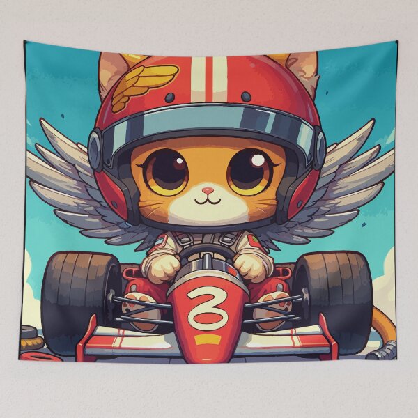 Item preview, Meow! Are you ready for the race? designed and sold by Gacram.
