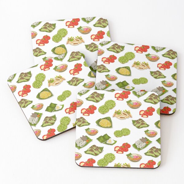 Item preview, INDONESIAN TRADITIONAL SNACK SEAMLESS PATTERN designed and sold by HowreSketch.