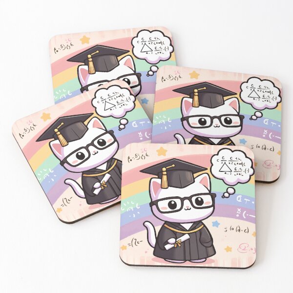 Item preview, The Graduate Cat: Mathematical Meows! designed and sold by Gacram.