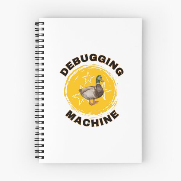Item preview, Debugging Machine - gift for a software developer inspired by the rubber duck debugging theory. designed and sold by Kubala.