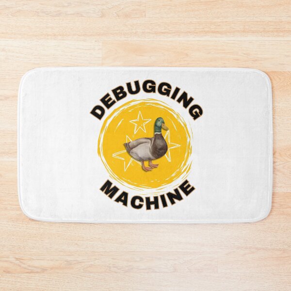 Item preview, Debugging Machine - gift for a software developer inspired by the rubber duck debugging theory. designed and sold by Kubala.