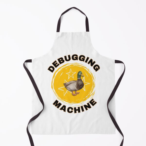 Item preview, Debugging Machine - gift for a software developer inspired by the rubber duck debugging theory. designed and sold by Kubala.