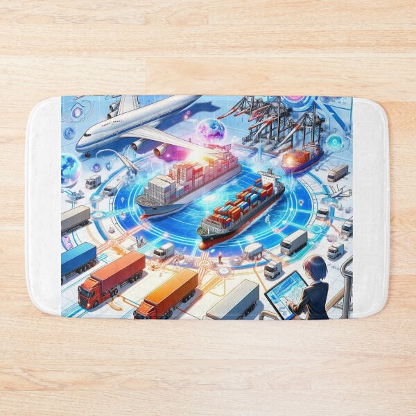 Item preview, supply chain network anime  designed and sold by Custom-Print.