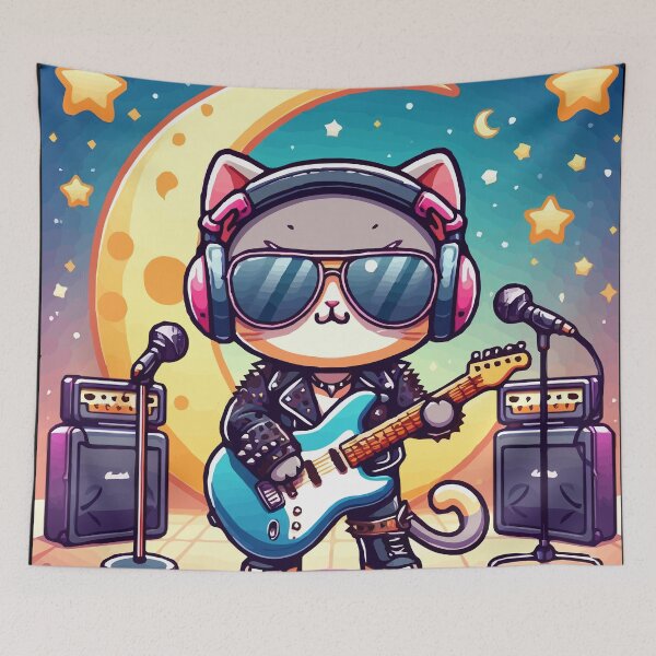 Item preview, The Rocking Cat: Concert Night! designed and sold by Gacram.