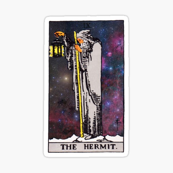 The Hermit. Sticker