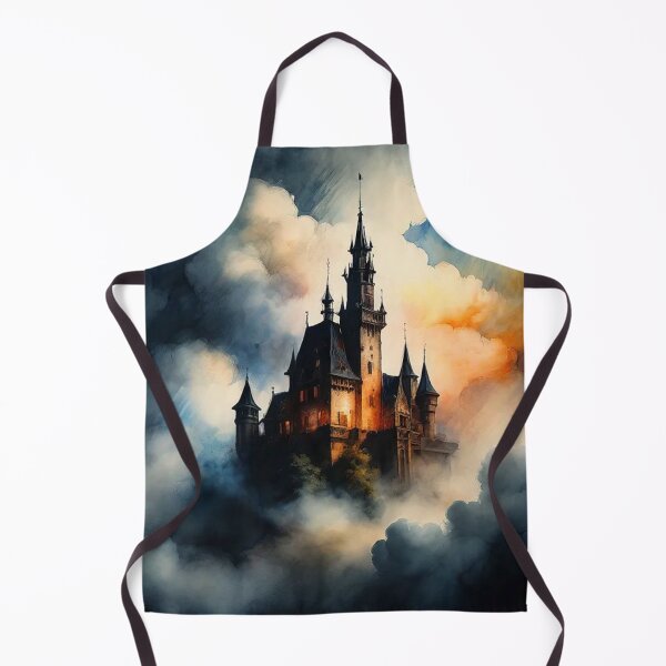 Item preview, Gothic castle on clouds designed and sold by cr6zym1nd.