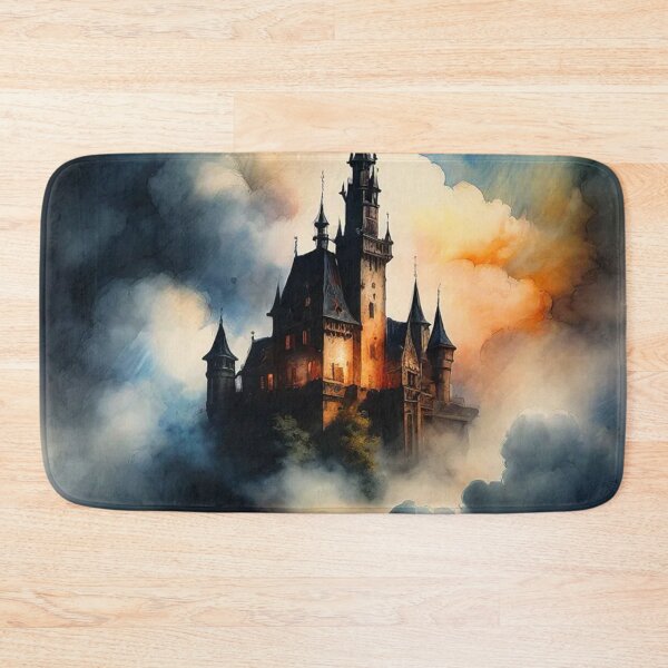 Item preview, Gothic castle on clouds designed and sold by cr6zym1nd.