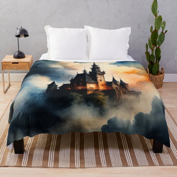 Item preview, Gothic castle on clouds designed and sold by cr6zym1nd.