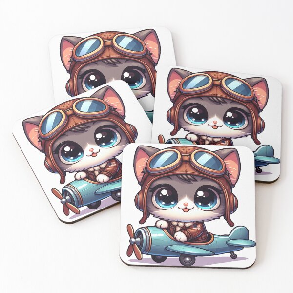 Item preview, The Pilot Cat: Flying High! designed and sold by Gacram.