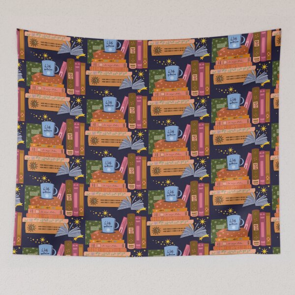 Item preview, Cozy reading at night - pattern designed and sold by colorofmagic.