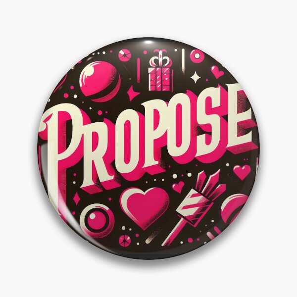 Item preview, Propose Day Special, typography, Valentine designed and sold by maxmaj.