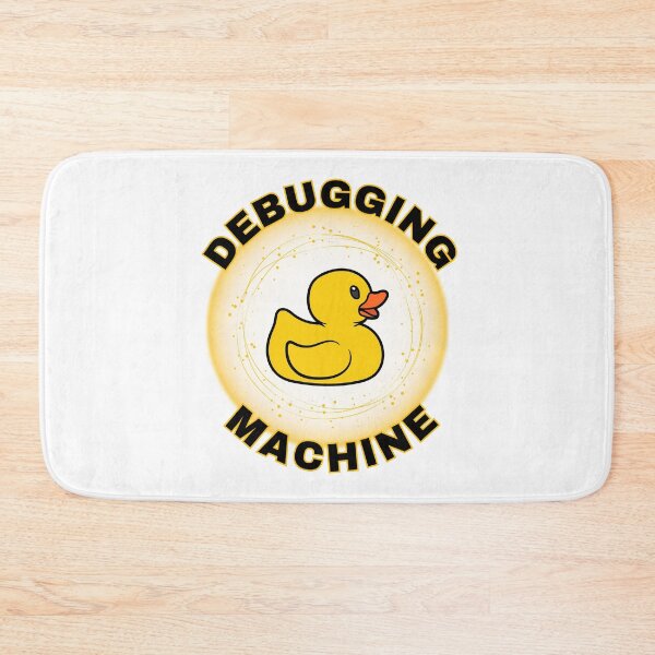 Item preview, Debugging Machine - funny gift for a software developer or programmer, inspired by the rubber duck debugging theory. designed and sold by Kubala.