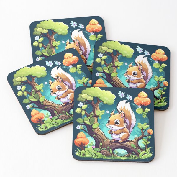 Item preview, Cute Squirrel in Forest designed and sold by UBdesign.