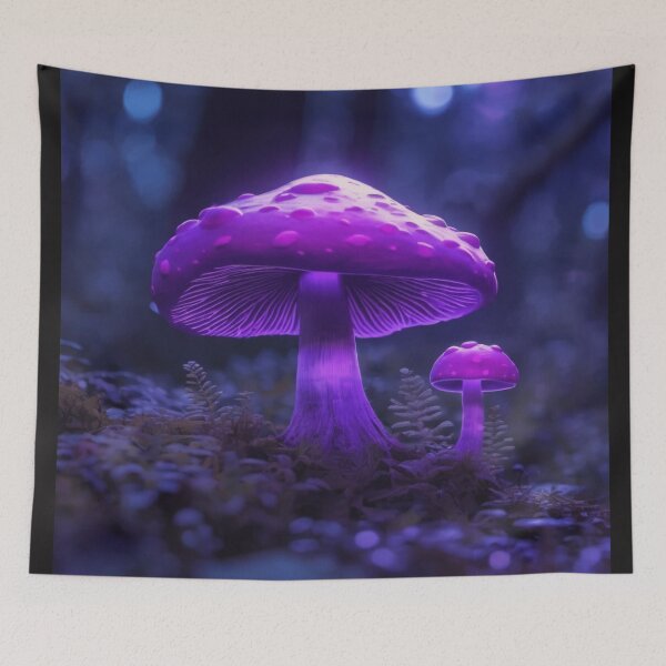 Item preview, Glowing Mushroom and Baby designed and sold by Freshestgoods.