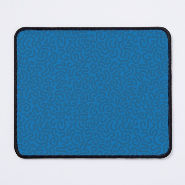 Item preview, Pattern of blue worm lines designed and sold by colorofmagic.