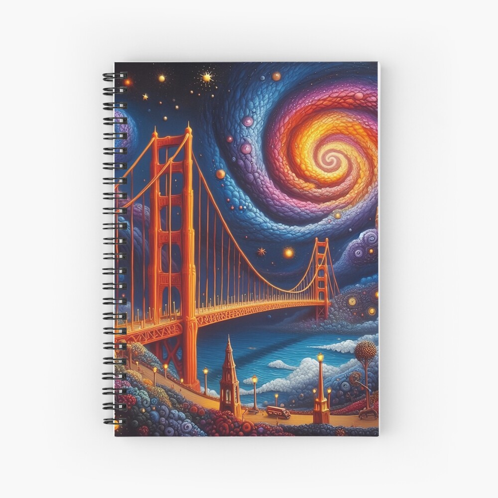 Item preview, Spiral Notebook designed and sold by gWebberArts.