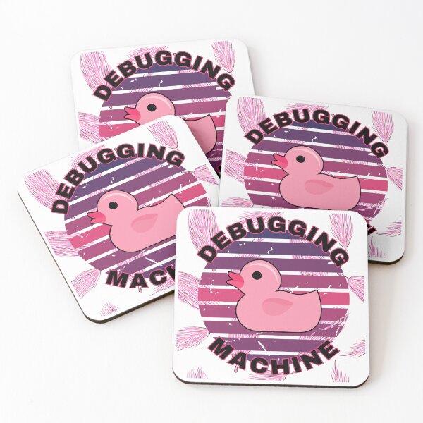 Item preview, Debugging Machine - funny design for a software developer or computer programmer, pink version. designed and sold by Kubala.
