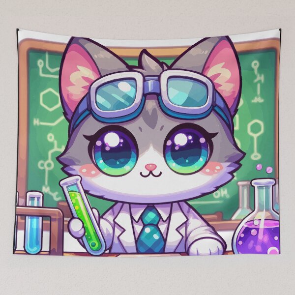 Item preview, Meow! Are you ready to experiment? designed and sold by Gacram.