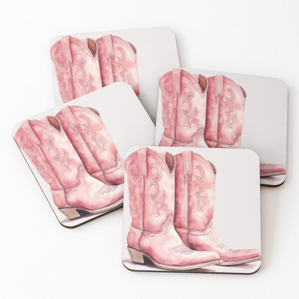 Item preview, Pink Cowboy Boots designed and sold by anderelbe.