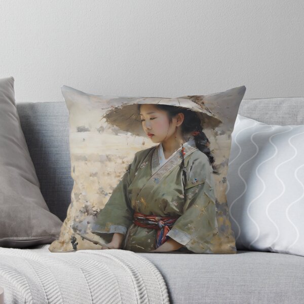 Aperçu de l'œuvre DAME CHINOIS créée et vendue par PIGCASSOSAIART.