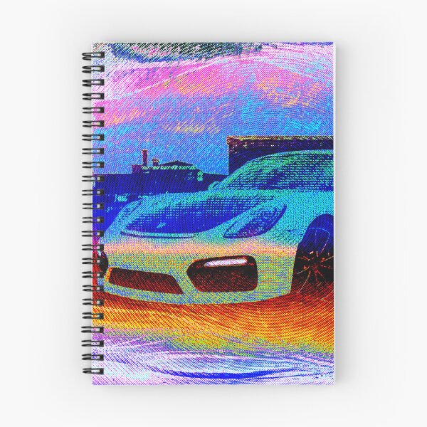 Item preview, Porsche GT4 rainbow dither designed and sold by A . M.