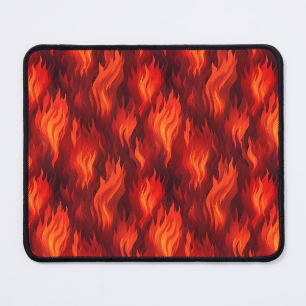 Item preview, Seamless Fiercely Fire Texture, Fire! There's Fire Everywhere! designed and sold by CreatureHouse95.