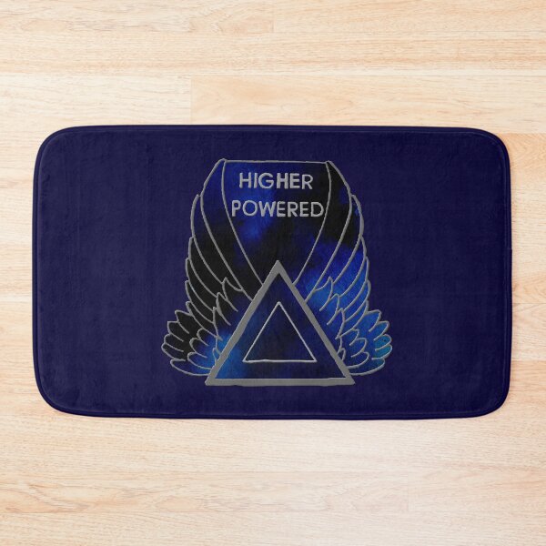 Item preview,  Alcoholics Anonymous Support Symbol  HIGHER POWERED  designed and sold by THE AMERICAN TEEVANGELIST.