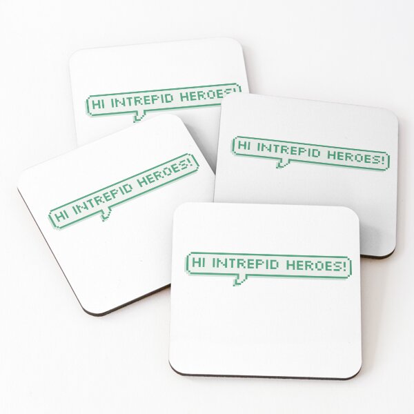 Item preview, Dimension 20 - Hi Intrepid Heroes! - Green designed and sold by kciwsle.