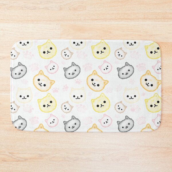 Item preview, watercolor cute cat designed and sold by TiffyChaa.