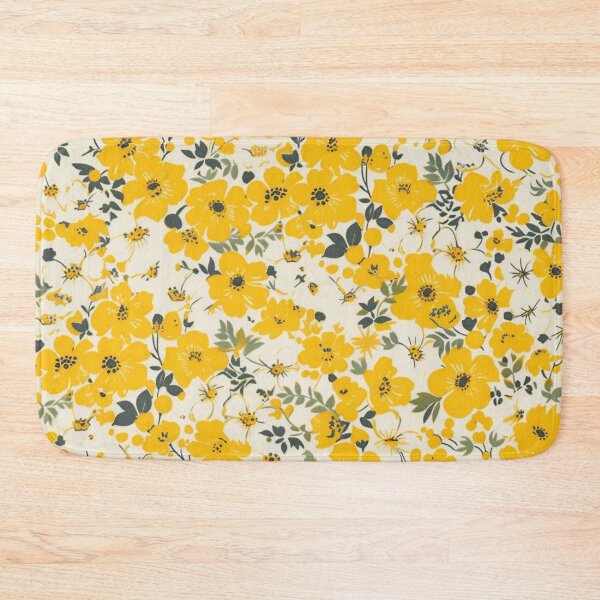 Item preview, Yellow Mini Flowers designed and sold by Myra365Art.