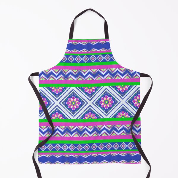 Item preview, Beautiful multicolor geometric fabric pattern designed and sold by NarongStocker37.