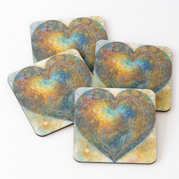 Item preview, Art deco heart designed and sold by bogfl.