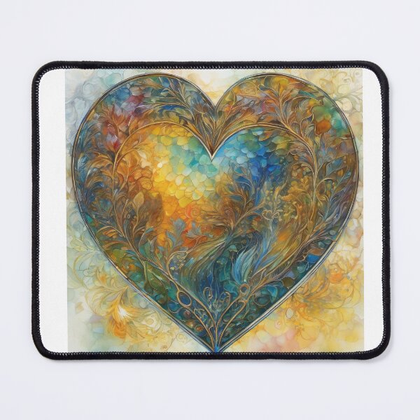 Item preview, Art deco heart designed and sold by bogfl.