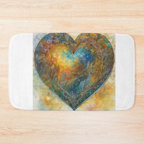 Item preview, Art deco heart designed and sold by bogfl.