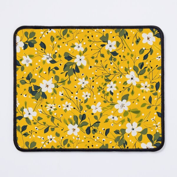 Item preview, Yellow Mini Flowers designed and sold by Myra365Art.