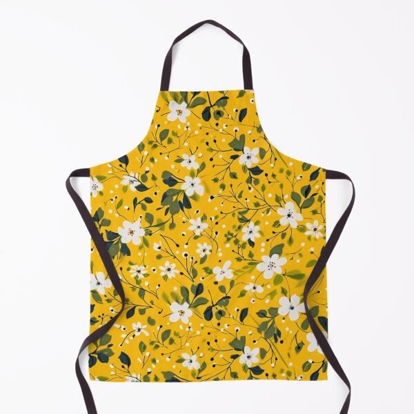 Item preview, Yellow Mini Flowers designed and sold by Myra365Art.
