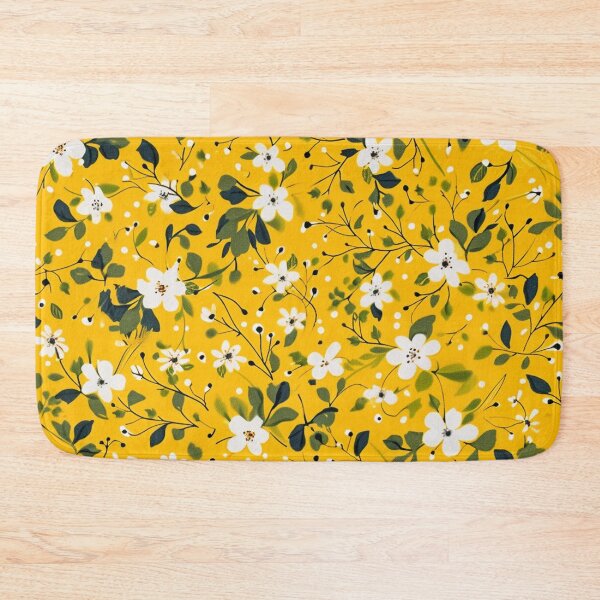 Item preview, Yellow Mini Flowers designed and sold by Myra365Art.