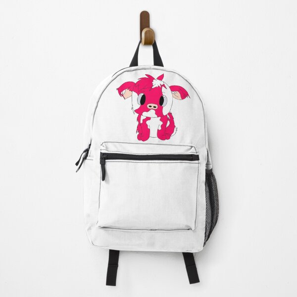 Item preview, Fluro Pink Chibi Moo Cow designed and sold by jademmm.