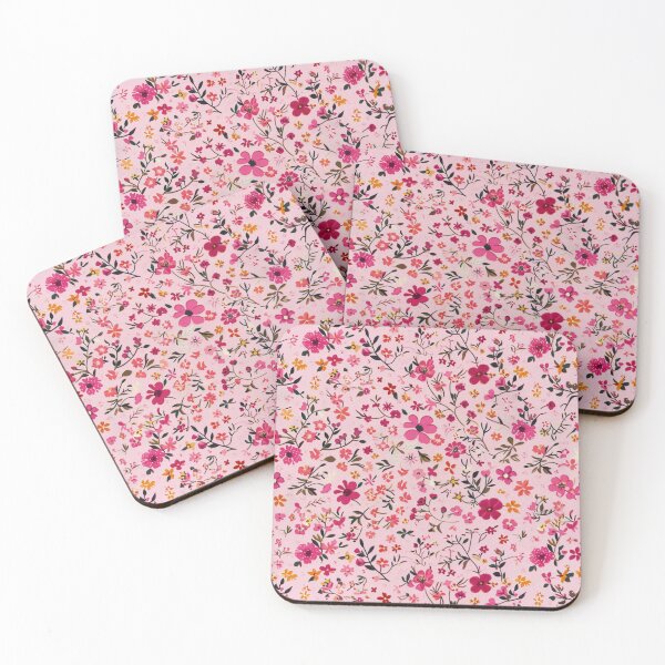 Item preview, Pink Mini Flowers designed and sold by Myra365Art.