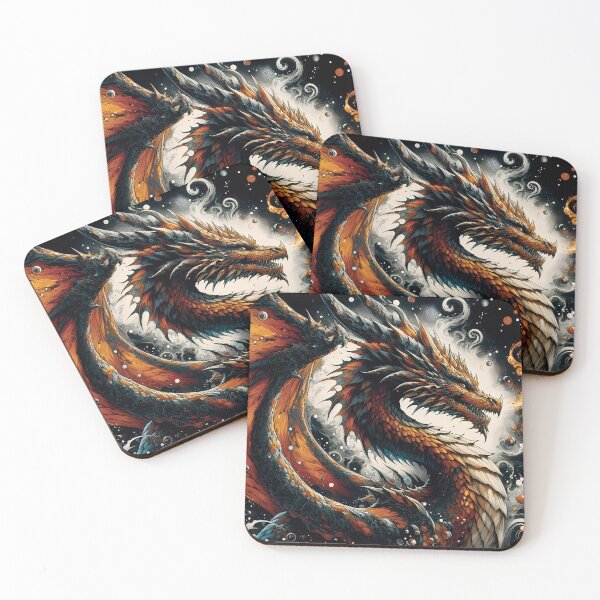 Item preview,  Epic Orange Dragon designed and sold by ByteyCreatives.