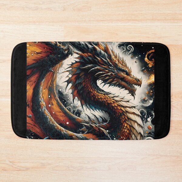 Item preview,  Epic Orange Dragon designed and sold by ByteyCreatives.