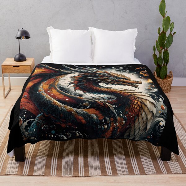 Item preview,  Epic Orange Dragon designed and sold by ByteyCreatives.