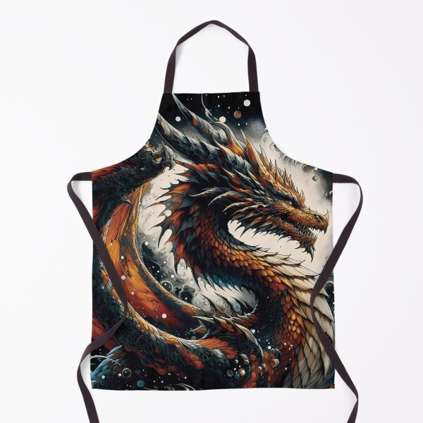 Item preview, Epic Orange Dragon designed and sold by ByteyCreatives.