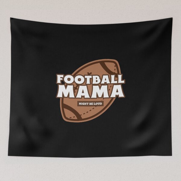 Item preview, Football Mama Funny Football Mom Mom Football Team Mom Football  designed and sold by StudioTVDinners.