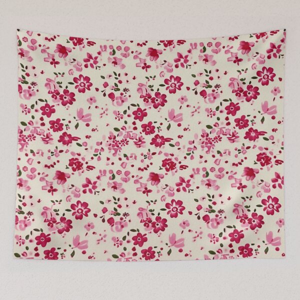 Item preview, Pink Mini Flowers designed and sold by Myra365Art.