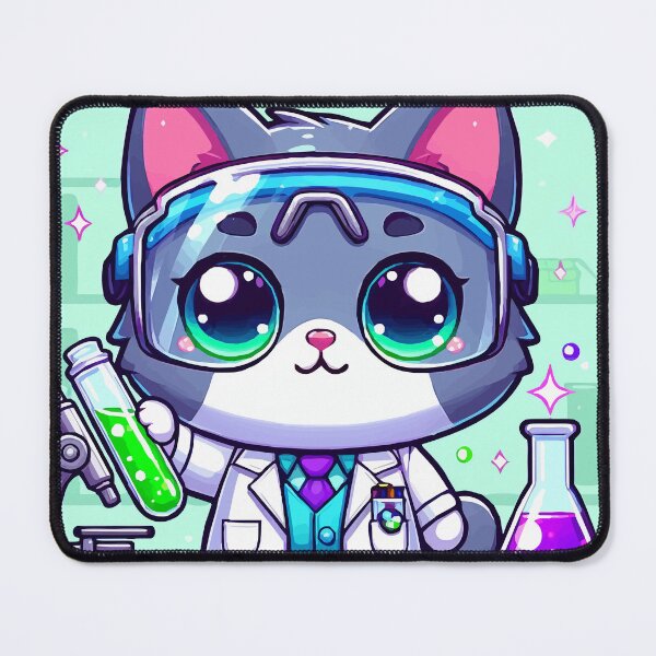 Item preview, The Scientific Cat… Without a License! designed and sold by Gacram.