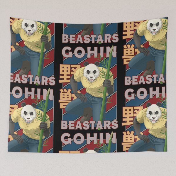 Item preview, Gohin Beastars Vintage Stripe Design designed and sold by Wafusaurus.