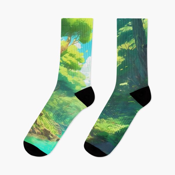 Item preview, Big forest with river designed and sold by TrendShopToday.