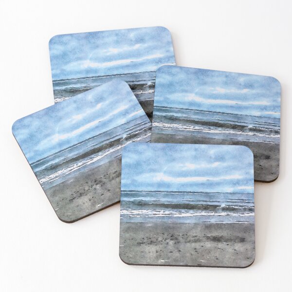 Item preview, Peace on the beach: waves kiss the shore (full screen) designed and sold by Ink-Kreativ.