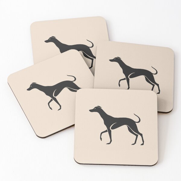 Item preview, Minimalistic Full Body Greyhound Elegant designed and sold by Sleek Sketch Studio.